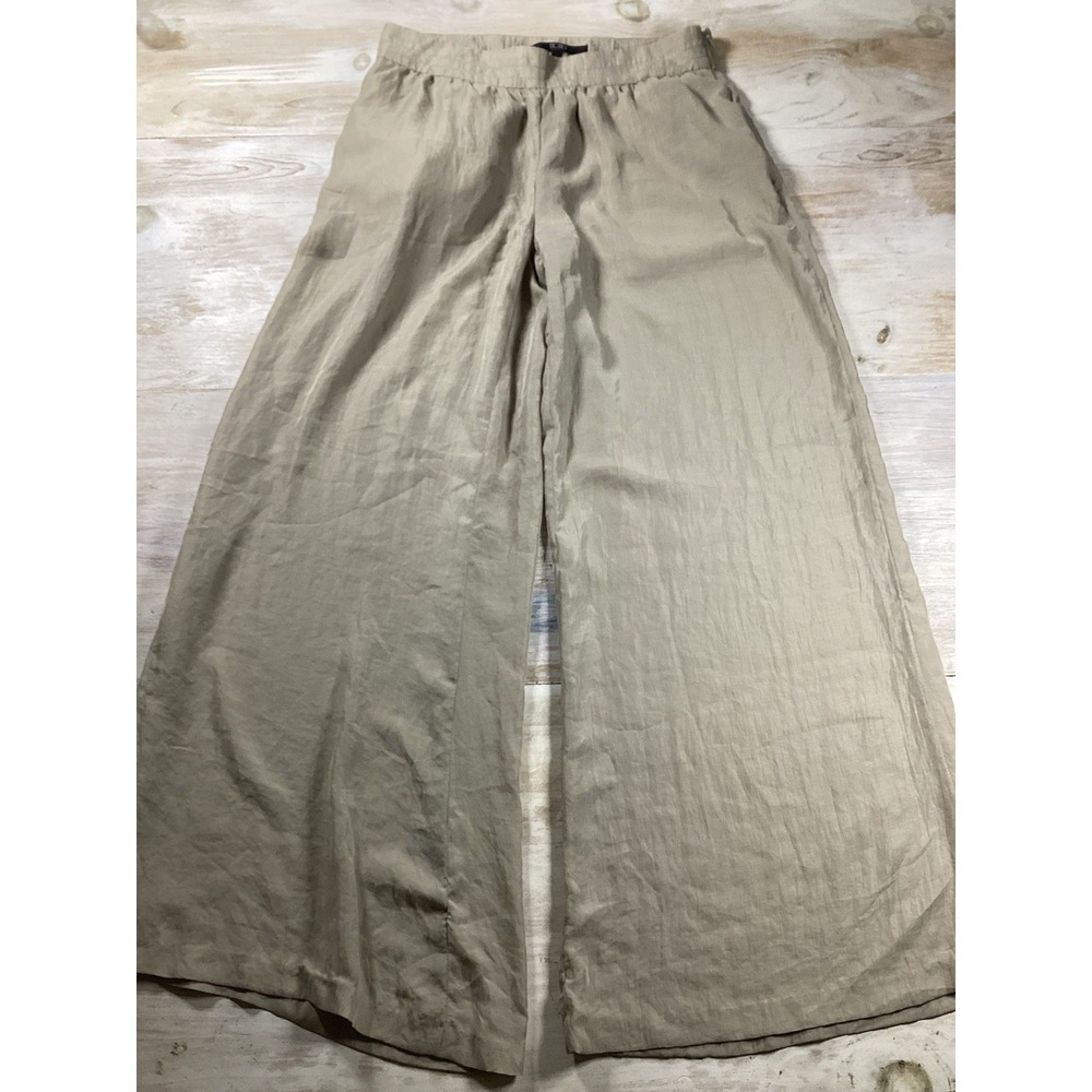 Bcbg Paris‎ Wide Leg Palazzo Pants Tan Women's Size 2 Lightweight